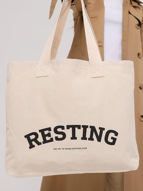 Bagg Resting Baskılı Yatay Kanvas Bez Çanta - StandartStandart - Image 1
