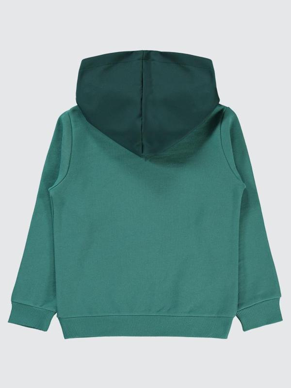 Pierre Cardin PC Baskılı 6-9 Yaş Sweatshirt - Yeşil9-10 Yaş - Image 1