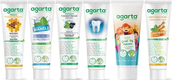 Agarta Doğal Diş Macunu 100ML Karma (6 Lı Set) Avantaj Paket - Image 1