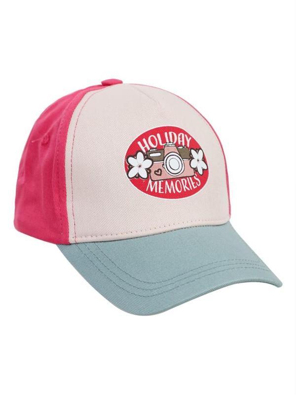 Foto 6-9 Yaş Kız Kep Şapka - PembeStandart - Image 1