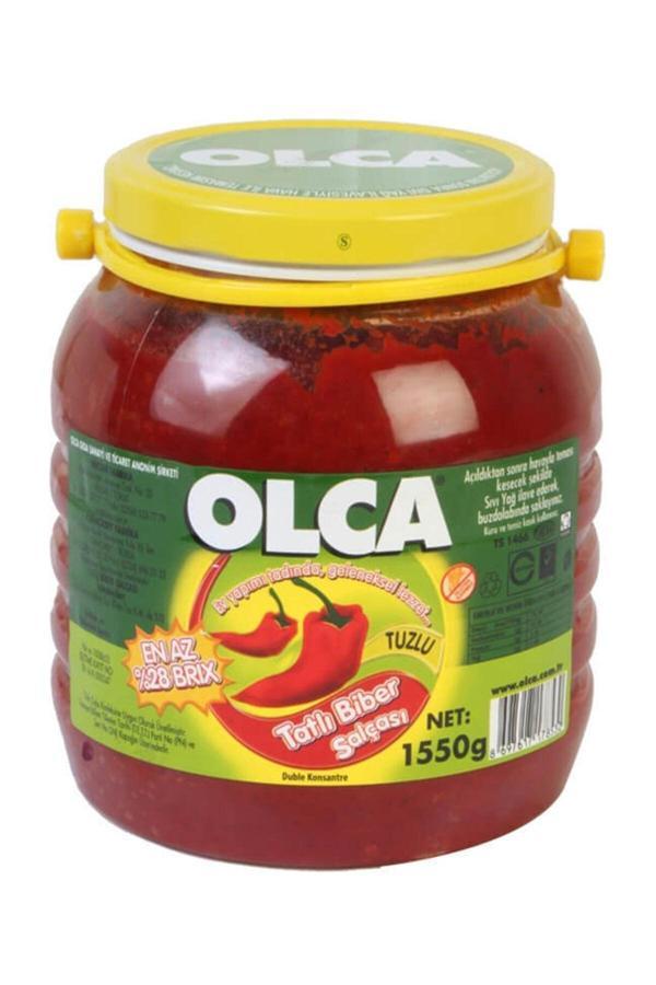 Olca Gıda Tatlı Biber Salçası Pet 1550 Gr - Image 1
