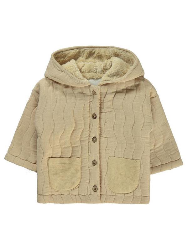 Civil Baby Dalgalı Desen Cepli 6-18 Ay Mont - Hardal18-24 Ay - Image 1