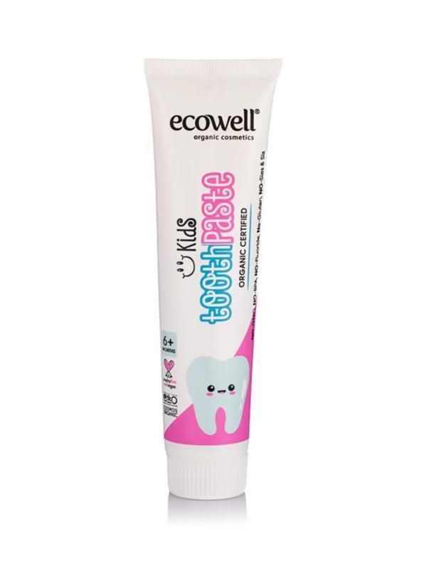 Ecowell Organik Çocuk Diş Macunu 75 gr - StandartStandart - Image 1