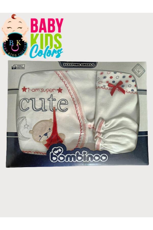 Baby Kids Colors Yeni Doğan Cute Hastahane Çıkışı 5Li Zıbın Seti - Image 1