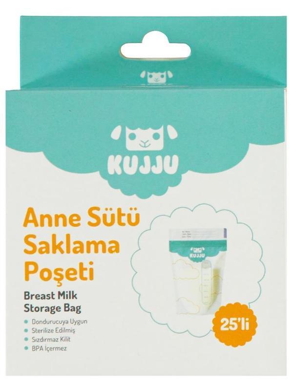 Kujju Süt Saklama Poşeti 25 Adet - StandartStandart - Image 1