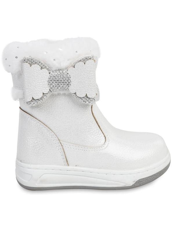 Civil Boots Kürklü Vakko -25 Numara Bot ve Çizme - Beyaz21 - Image 1