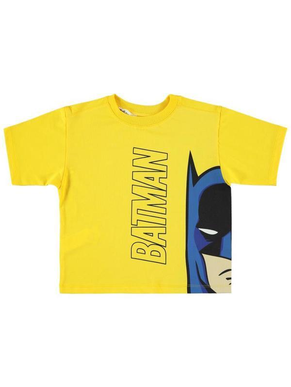 Batman Baskılı 2-5 Yaş Tişört - Sarı2-3 Yaş - Image 1