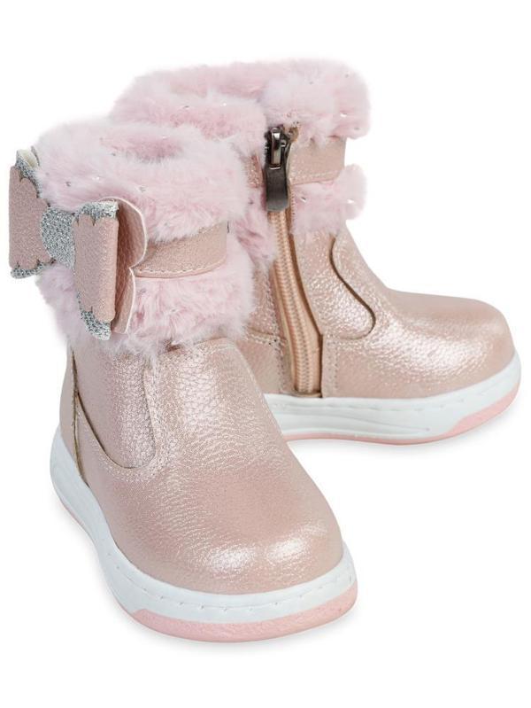 Civil Boots Kürklü Vakko - Numara Bot ve Çizme - Pudra21 - Image 1