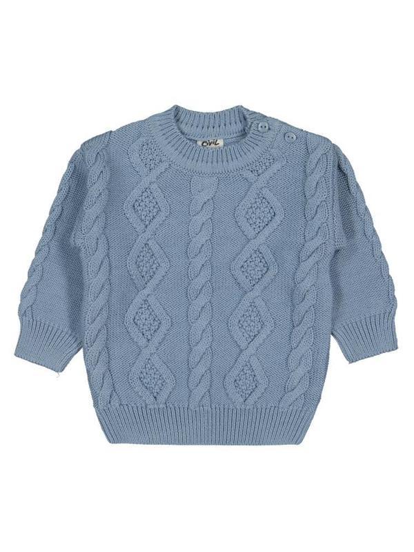 Civil Baby Rain Saç Örgü 6-18 Ay Kazak - Mavi9-12 Ay - Image 1