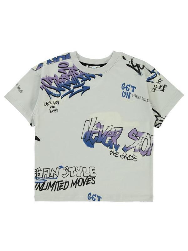 Civil Boys Street Style Emprime 6-9 Yaş Tişört - Gri8-9 Yaş - Image 1