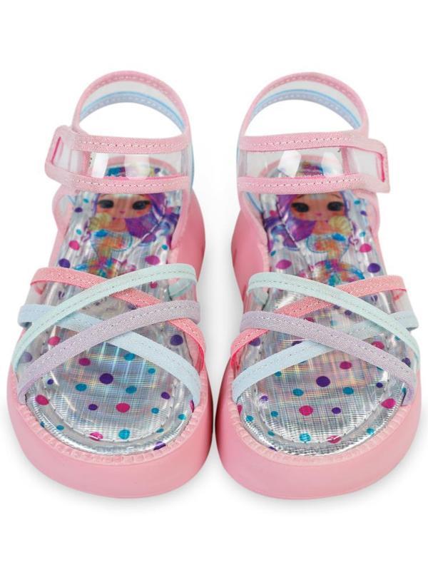 Civil Girls Dolgu Topuk 26- Numara Sandalet - Pembe29 - Image 1