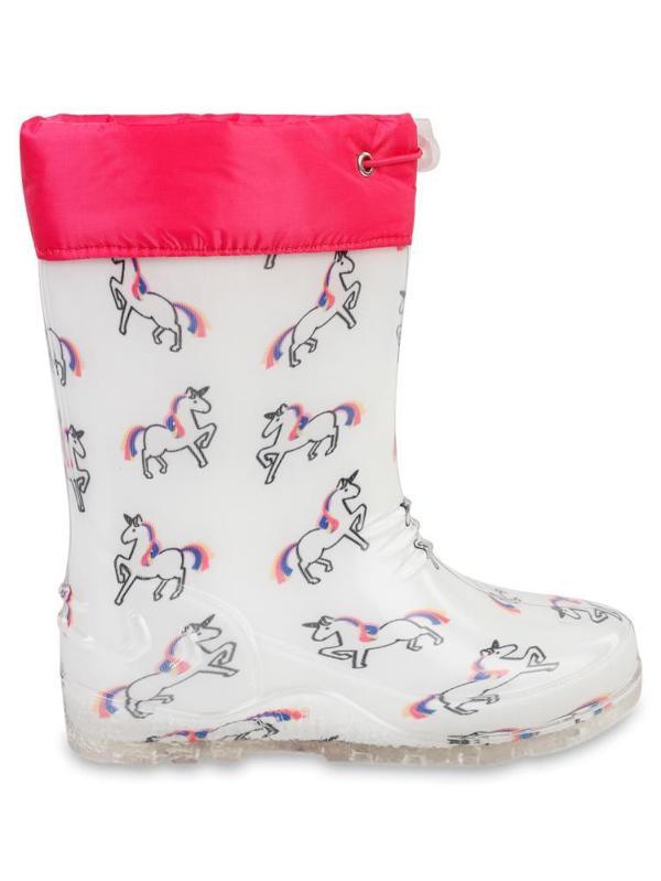 Civil Boots Unicorn -36 Numara Yağmur Çizmesi - Beyaz30 - Image 1