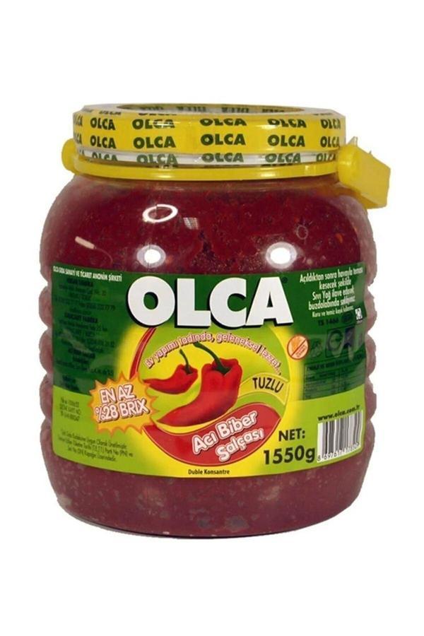 Olca Gıda Acı Biber Salçası 1550G Pet - Image 1