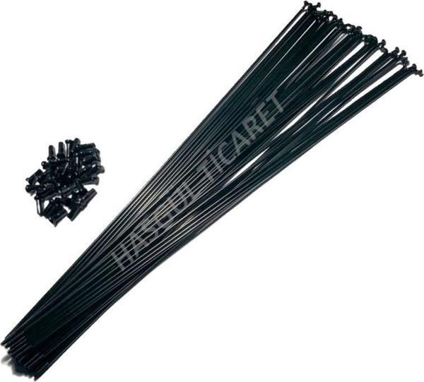 Hsgl Bisiklet 2mm 262mm Siyah Jant Teli Bisiklet Jant Teli - Image 1