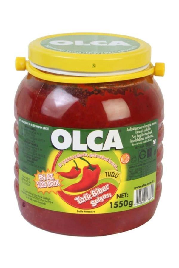 Olca Gıda Tatlı Biber Salçası 1550 Gr 28 Brix (2 Li) - Image 1