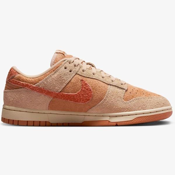 Nike Dunk Low Leather Sneaker Unisex Orange Shoes Hakiki Deri Günlük Spor Ayakkabı Turuncu - Image 1