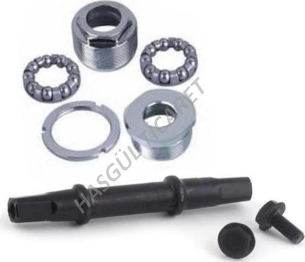 Hsgl Bisiklet 5R Orta Vidalı Mil ve Orta Yatak Kompile Set  - Image 1