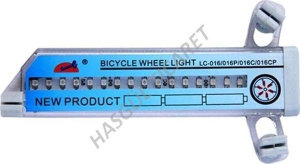 HSGL BİSİKLET AKSESUAR PİLLİ JANT LED IŞIKLI - Image 1