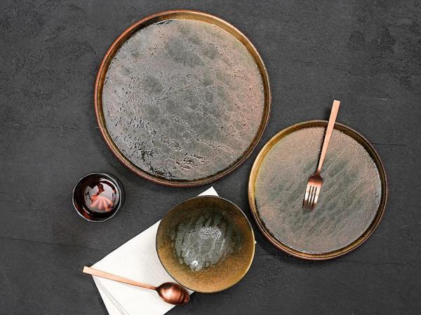 Porland Stoneware Genesis 3 Parça Tek Kişilik Yemek Takımı 04SWA000237 - Image 1
