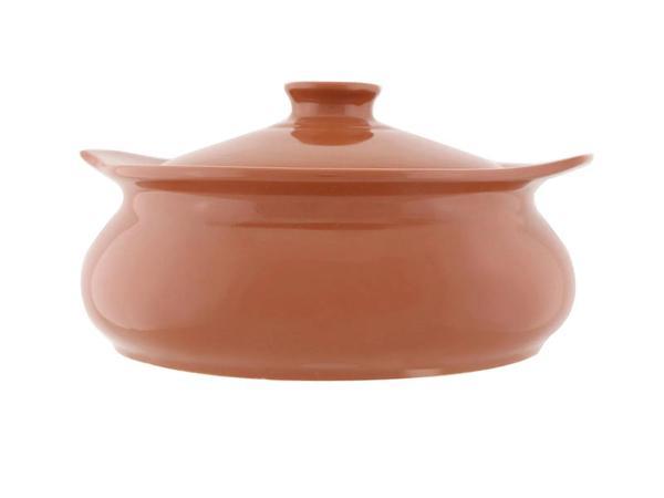 Porland Kahverengi Kapaklı Güveç Tenceresi 3700cc 04POR035015 - Image 1