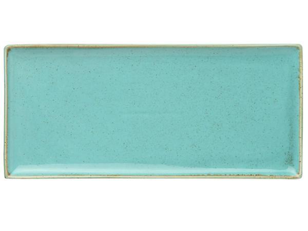 Porland Seasons Turkuaz Baton Pasta Tabağı 16x35 cm 04ALM001592 - Image 1