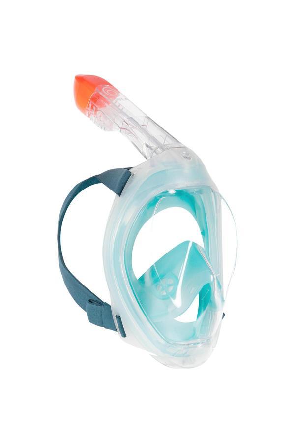 Decathlon Subea Easybreath 500 Yetişkin Su Altı Keşif Maskesi - Turkuaz - Image 1