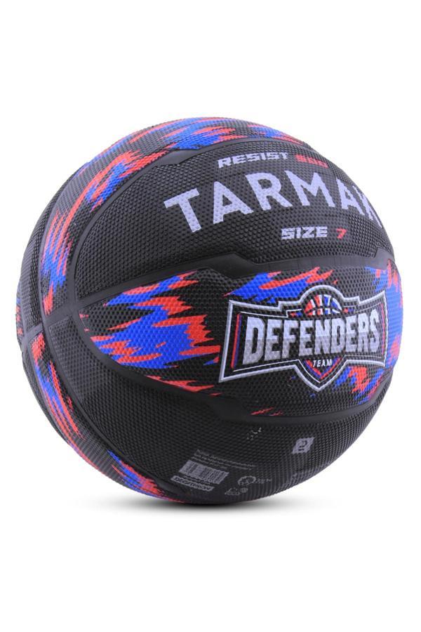 Decathlon Pompa Dahil Değildir Tarmak R500 Grafiti Desenli 7 Numara Basketbol Topu Siyah 7 Numara - Image 1