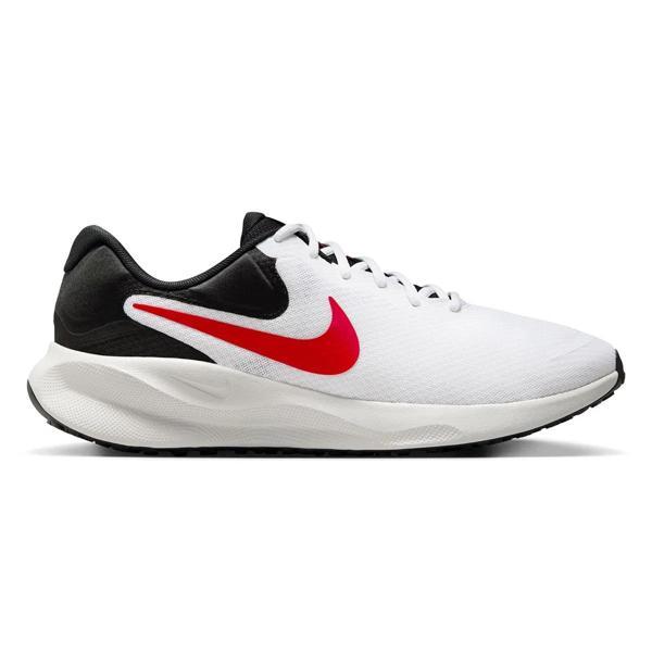 Nike Revolution 7 Walk Running Shoes Yürüyüş Koşu Ayakkabısı Beyaz Kırmızı - Image 1