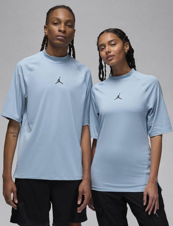 Nike Jordan Dri Fit Sport Men's Golf T-Shirt Unisex Glof Tişört Açık Mavi - Image 1