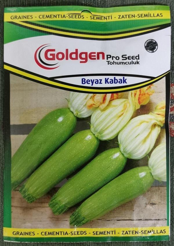 Azaklioglu Home And Garden Goldgen Pro Seed Beyaz Kabak - Image 1