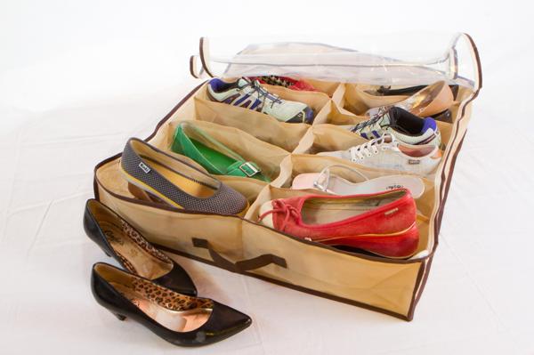 Ayakkabı Saklama Çantası 12 Bölmeli Shoes Under - Image 1