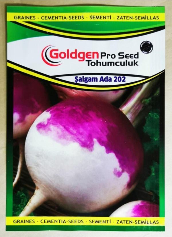 Azaklioglu Home And Garden Goldgen Pro Seed Şalgam Ada 202 Tohum - Image 1