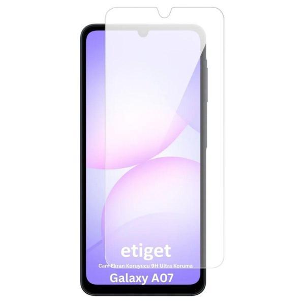 Samsung Galaxy A07 Cam Ekran Koruyucu – 9H Ultra Koruma Temperli Cam - Image 1
