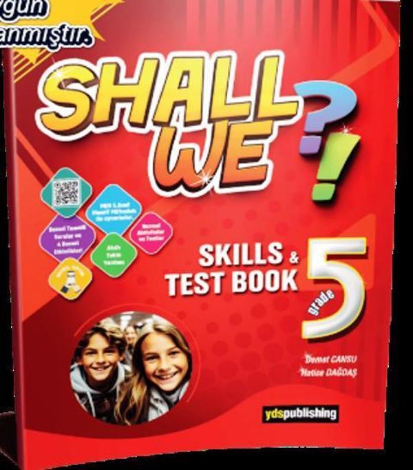 5.Sınıf Shall We Grade 5 Test Book - İş Bankası Kültür Yayınları - Image 1