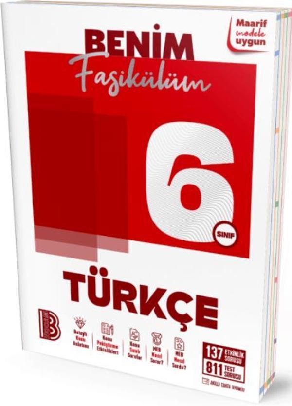 6. Sınıf Benim Fasikülüm Türkçe - İş Bankası Kültür Yayınları - Image 1