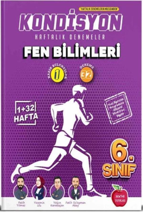 6. Sınıf Fen Bilimleri 33 Haftalık Kondisyon Denemeleri  - İş Bankası Kültür Yayınları - Image 1