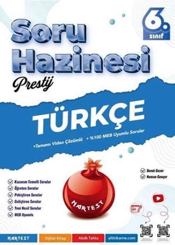 6. Sınıf Türkçe Prestij Soru Hazinesi - İş Bankası Kültür Yayınları - Image 1