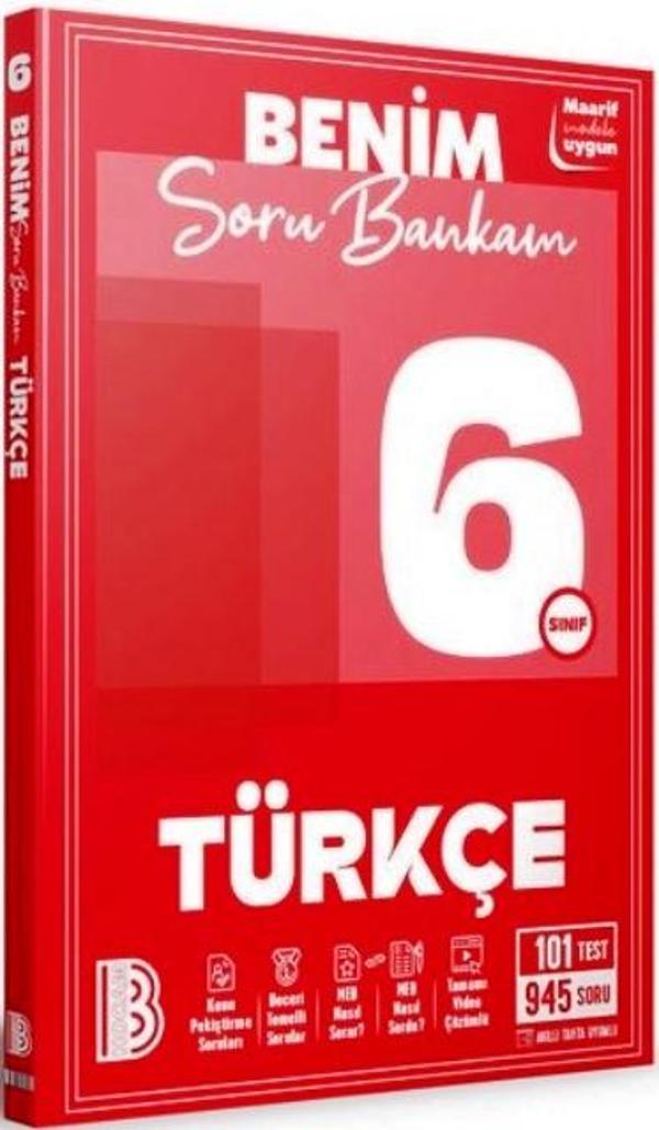 6. Sınıf Türkçe Soru Bankam - İş Bankası Kültür Yayınları - Image 1