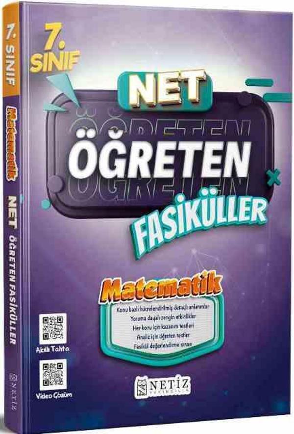 7. Sınıf Matematik Fasikülleri Net Serisi - İş Bankası Kültür Yayınları - Image 1