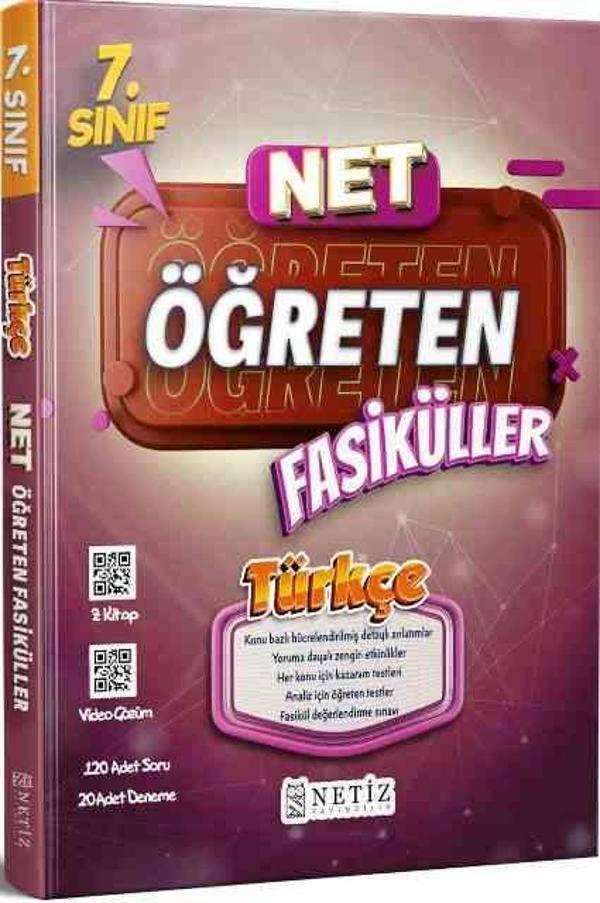 7.Sınıf Türkçe Net Fasiküller - İş Bankası Kültür Yayınları - Image 1