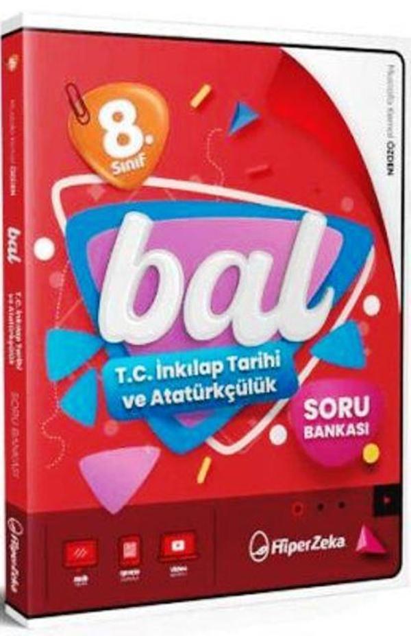 8. Sınıf LGS Bal T.C. İnkılap Tarihi ve Atatürkçülük Soru Bankası - İş Bankası Kültür Yayınları - Image 1
