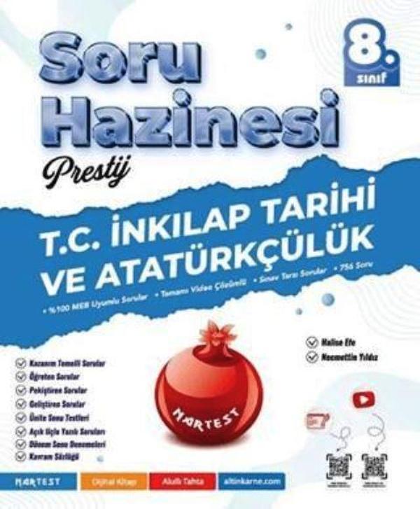 8. Sınıf Prestij T.C. İnkılap Tarihi ve Atatürkçülük Soru Hazinesi - İş Bankası Kültür Yayınları - Image 1