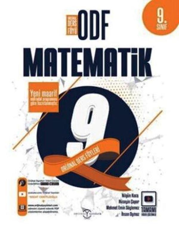 9. Sınıf Matematik ODF  Ders Föyleri Seti - İş Bankası Kültür Yayınları - Image 1