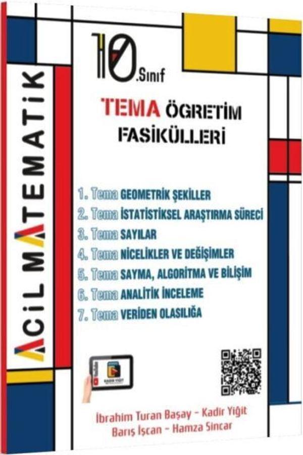 10. Sınıf Acil Matematik Tema Öğretim Fasikülleri - İş Bankası Kültür Yayınları - Image 1