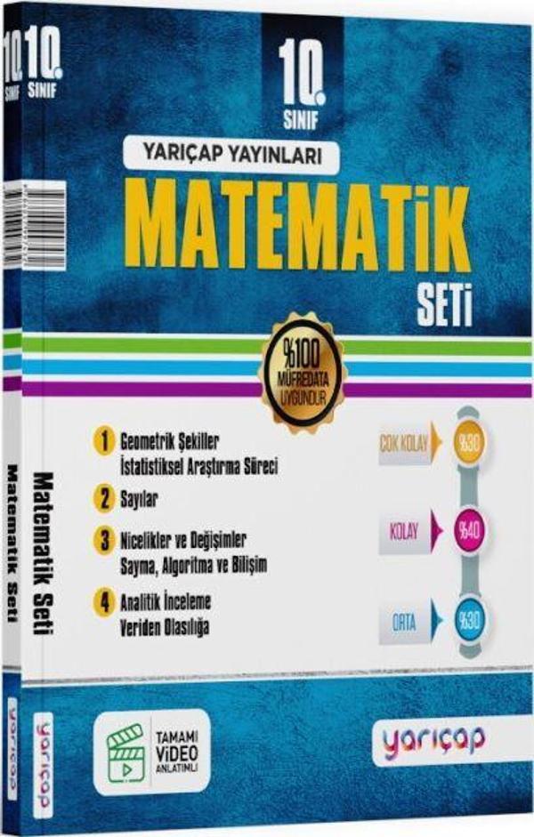 10. Sınıf Matematik Seti - İş Bankası Kültür Yayınları - Image 1