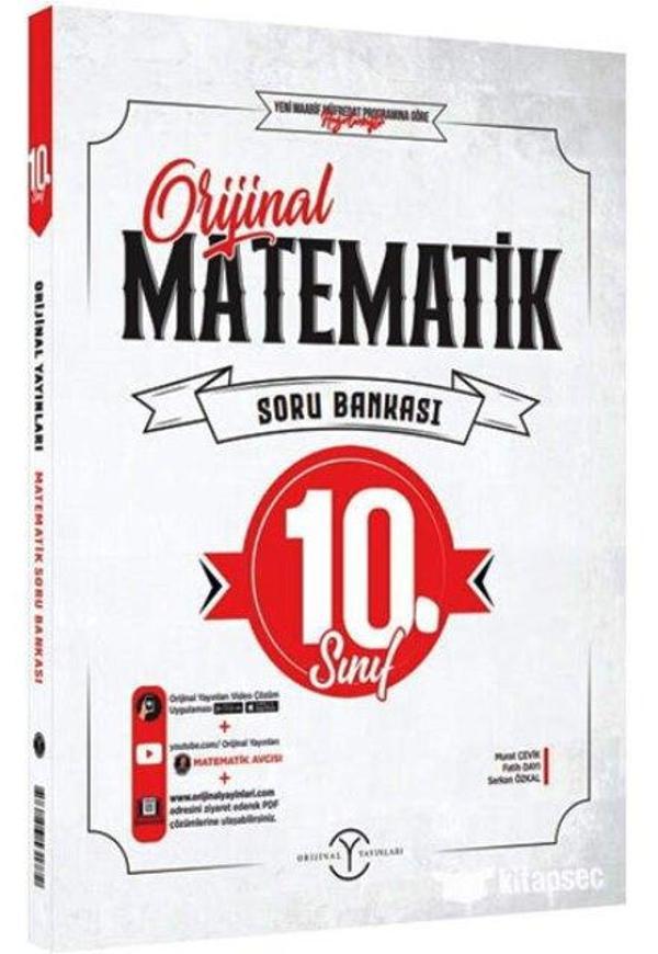 10. Sınıf Orijinal Matematik Soru Bankası - İş Bankası Kültür Yayınları - Image 1