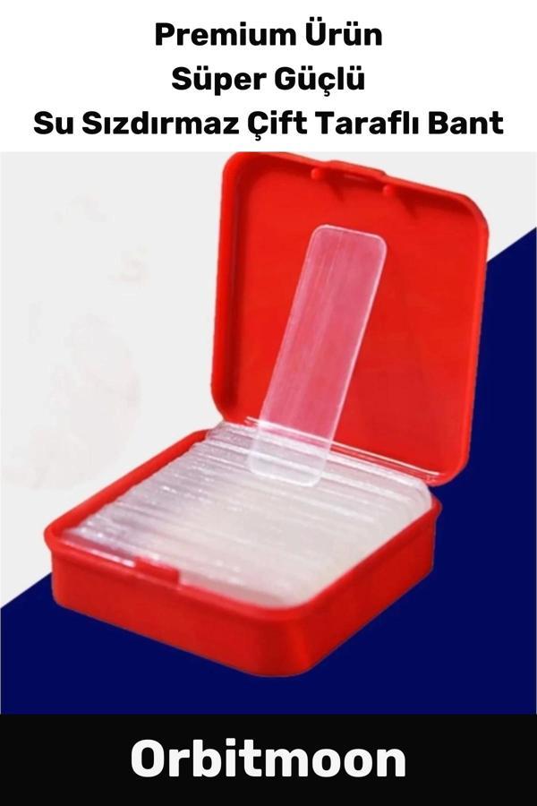 Premium Süper Güçlü Kolay Çıkarılabilir Yapışkan Çok Amaçlı 60 Parça Çift Taraflı Şeffaf Bant - Image 1