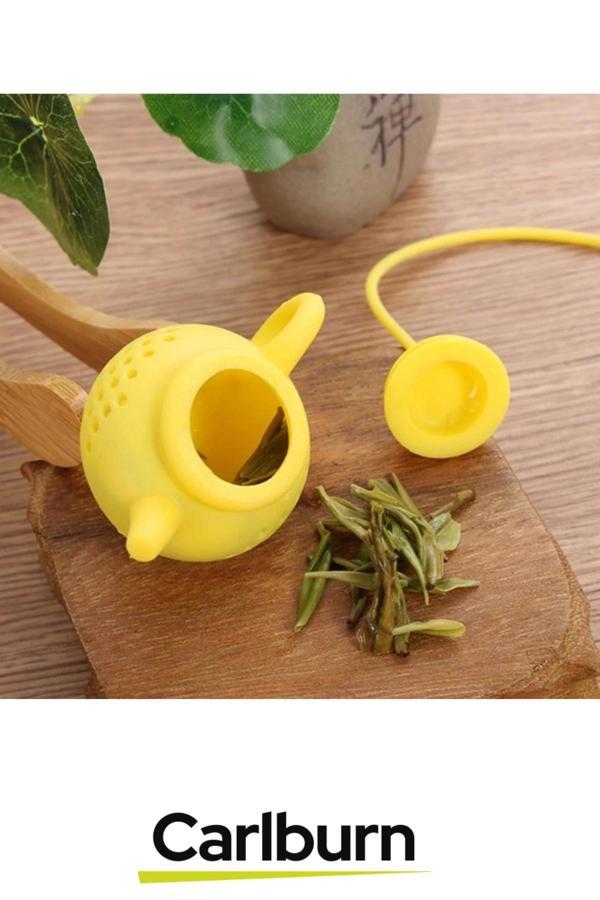 Özel Tasarım Yıkanabilir Minimalist Taşınabilir Bitki Çayı Çaydanlık Tasarımlı Çay Demleme Süzgeci - Image 1