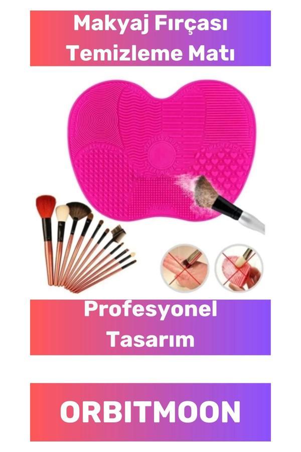 Özel Tasarım Pratik Silikon Yıkanabilir Kurutulabilir Makyaj Fırçası Süngeri Temizleme Matı Aparatı - Image 1