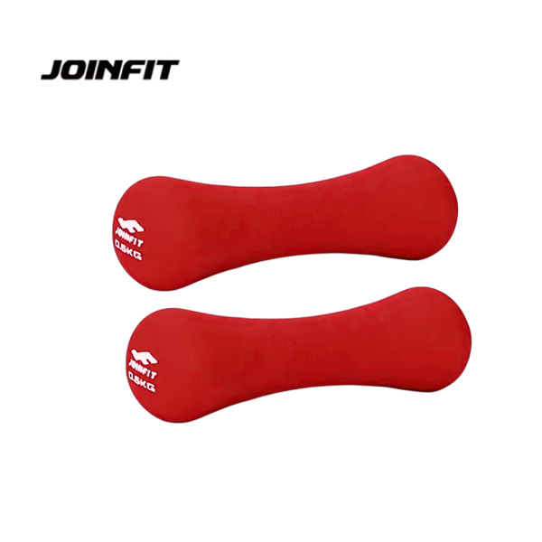 JOINFIT Neoprene Dambıl Kırmızı 0,5 kg  X 2 Adet - Image 1